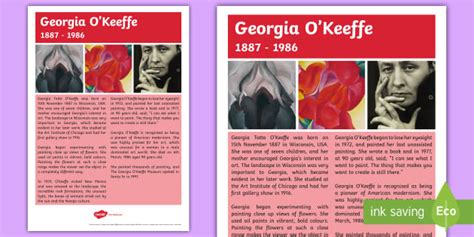 georgia o'keeffe facts for kids